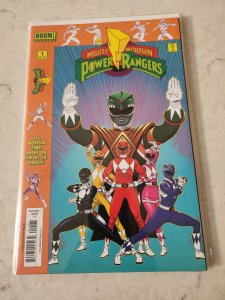 Mighty Morphin Power Rangers #1 Retailer Launch Party Kit Tradd Moore Variant