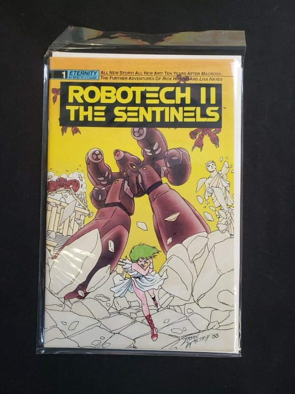 ROBOTECH II THE SENTINELS 4PC (VF) ISSUES #1-4, A NEW THREAT 1988-90