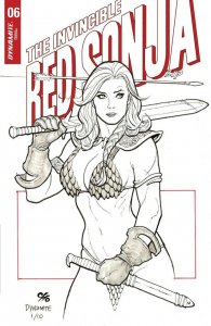 The Invincible Red Sonja (2021) #6 NM Frank Cho Variant Cover Dynamite