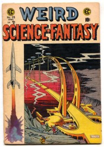 Weird Science-Fantasy #28 1954- Wally Wood- Adam Link VG+