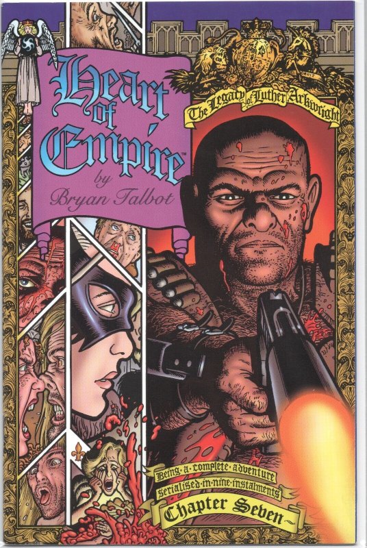 HEART OF EMPIRE 1-9 DARK HORSE COMIC SET COMPLETE LUTHER BRYAN TALBOT