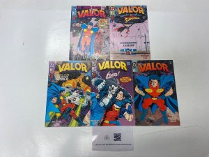 5 Valor DC comic books #1 2 3 4 5 26 KM21