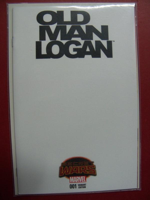 OLD MAN LOGAN #001 BLANK VARIANT COVER MARVEL COMICS