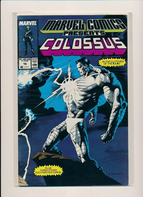 Set of 6-Marvel Comics Presents COLOSSUS #11-16 FINE/VERY FINE (PF582) 