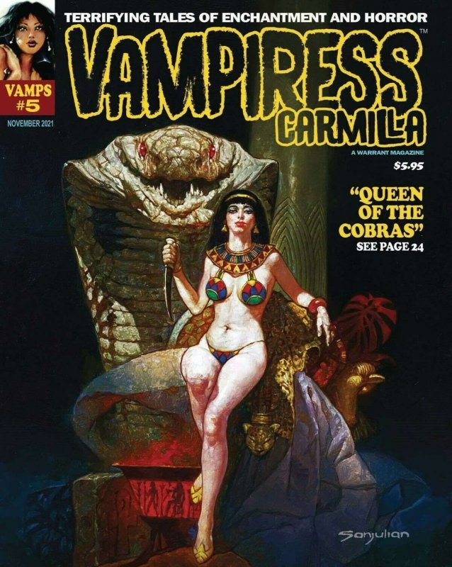 Vampiress Carmilla #5 VF/NM ; Warrant |