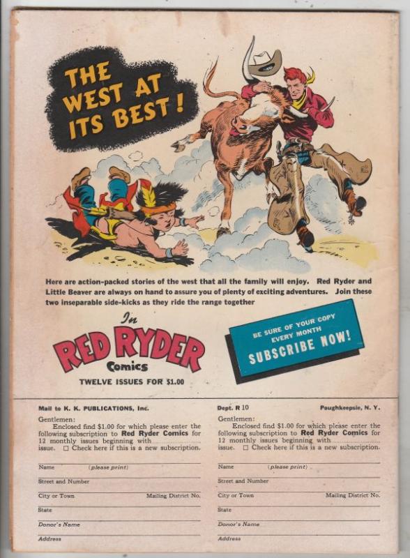 Red Ryder Comics #87 (Oct-50) VG Affordable-Grade Red Ryder