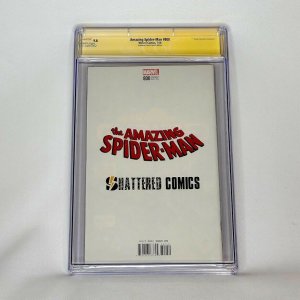 Amazing Spiderman 800 Shattered B&W Variant CGC 9.8 SS DiMasi Top Census Grade