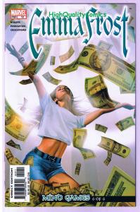 EMMA FROST #12, NM, Greg Horn, Good Girl, Femme Fatale, 2003, more Greg in store