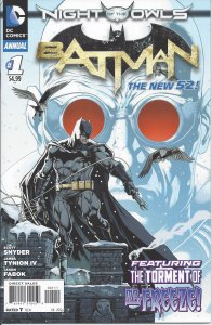 Batman Annual #1 (July 2012) - Night of the Owls, Penguin, Mr. Freeze - New 52