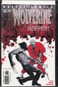 Wolverine #168 (2001) Wolverine