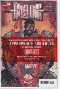 BLADE RED BAND (2024 MARVEL) #1 [POLYBAGGED]