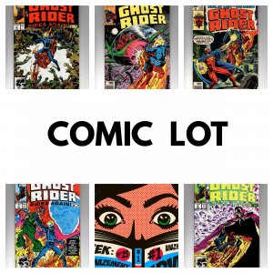 GHOST RIDER Comic Book Lot of (10) / ID#953