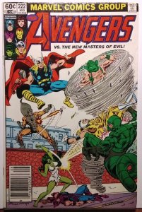 The Avengers #222 Newsstand (1982)