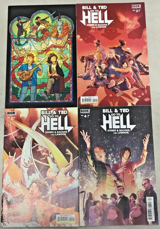 BILL & TED GOES TO HELL#1-4 NM LOT 2016 BOOM STUDIOS COMICS