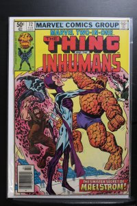Marvel Two-in-One #72 Newsstand Edition (1981)