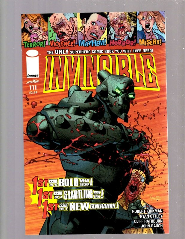 10 Invincible Image Comic Books # 109 110 111 112 113 114 115 116 117 118 RP4