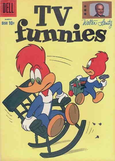 TV Funnies (Walter Lantz) #265 POOR ; Dell | low grade comic March 1959 Woody Wo