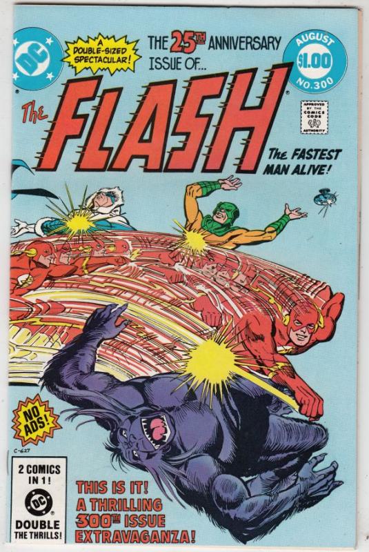 Flash, The #300 (Aug-81) NM/NM- High-Grade Flash