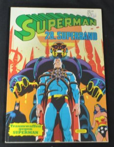 SUPERMAN #28 SUPERBAND GERMAN F+ MONGUL COVER! VHTF