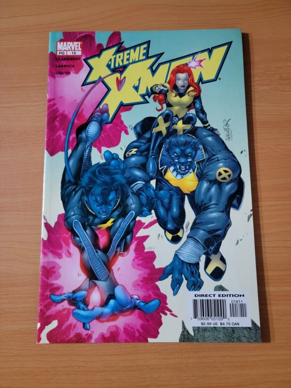 X-Treme X-Men #18 Direct Market Edition ~ NEAR MINT NM ~ 2002 Marvel Comics