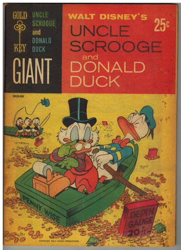 UNCLE SCROOGE & DONALD DUCK (1966 GK)   1 VG June 1965