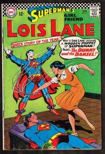 Lois Lane #73 ~~ The Dummy and the Damsel! ~ 1967 (4.0) WH