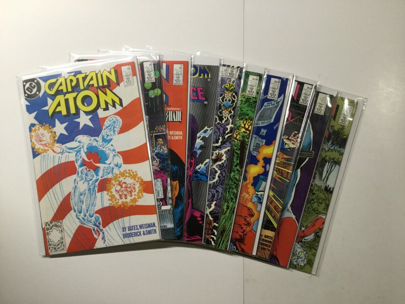 Captain Atom 1-41 Missing 7 20 Lot Run Set Near Mint Nm Dc Comics