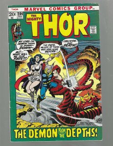 Thor #204 The Demon From The Depths