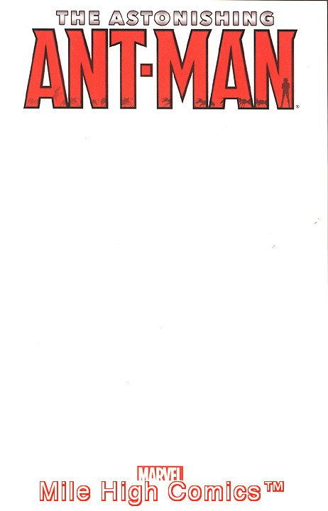 ASTONISHING ANT-MAN (2015 Series) #1 BLANK CVR Near Mint Comics Book