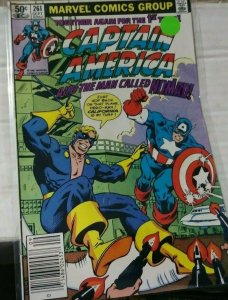 Captain America # 261 1981 Marvel  NOMAD RETURNS RED SKULL BEAST AVENGERS