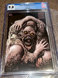 Batman One Bad Day Clayface 1, Brian Bolland 1:100 Variant Cover CGC Graded 9.8
