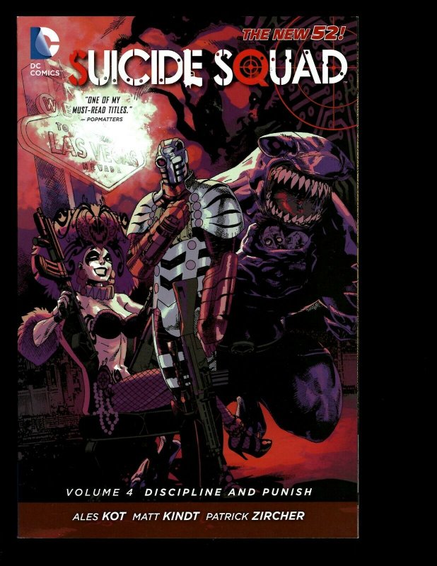 Suicide Squad Vol. # 4 DISCIPLINE PUNISH DC Comic Book TPB Graphic Novel J400