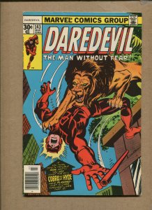 DAREDEVIL #143 - COBRA/HYDE APPEARANCE - 1977 (7.5/8.0) 