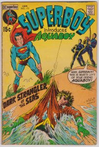 Superboy #171 (VG+) first Aquaboy appearance