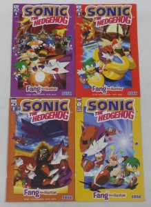 Sonic the Hegehog: Fang the Hunter #1-4 VF/NM complete series A Variants ; IDW