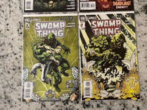 4 Swamp Thing DC New 52 Comic Books # 1 2 3 4 NM 1st Prints Batman 74 J801 