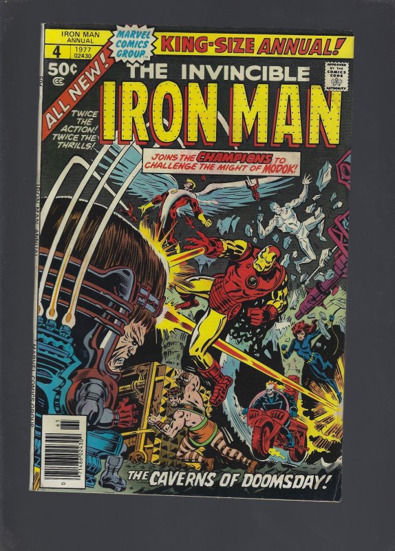 Iron Man Annual #4 (1977)