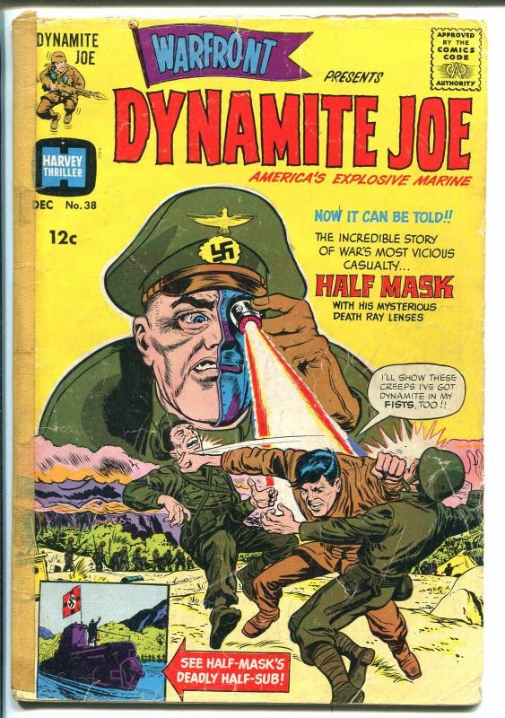 WARFRONT #38 1966-HARVEY-DYNAMITE JOE-WALLY WOOD-good