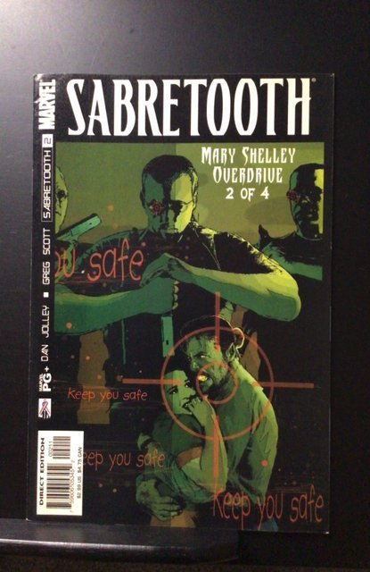 Sabretooth: Mary Shelley Overdrive #2 (2002)