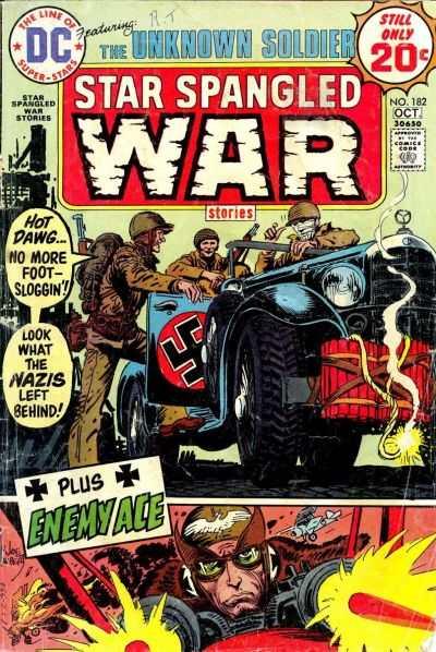 Star Spangled War Stories (1952 series) #182, VG- (Stock photo)