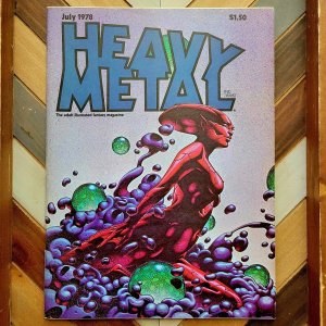 HEAVY METAL VOL. 2 #3 VF/NM (HM 1978) MOEBIUS Caza DRUILLET Corben MORROW Strnad