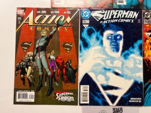 5 Action Comics DC Comic Books # 698 738 860 861 862 Superman Flash 32 JS42