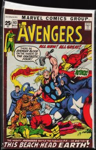 The Avengers #93 (1971) The Avengers