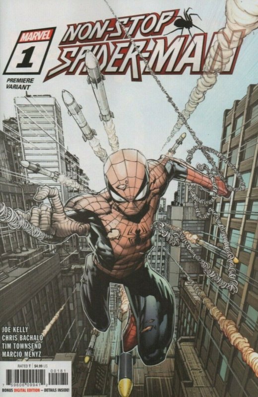 Non-Stop Spider-Man (2021) #1 VF/NM David Finch Premiere Variant Cover