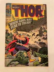 The Mighty Thor # 132 VF Marvel Comic Book Loki Sif Odin Asgard 21 LI2