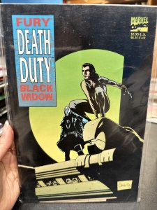 Fury Black Widow Death Duty (1995 Marvel Comics)