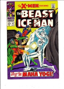 X-Men #47 (Aug-68) VF/NM High-Grade PRICE DROP! 1st Maha Yogi! Utah CERTIFICATE!