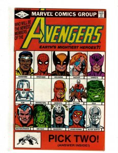 12 The Avengers Marvel Comics 201 203 204 206 208 217 221 222 230 232 233 + HG3