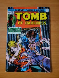 Tomb of Darkness #14 ~ VERY FINE VF ~ 1975 Marvel Comics