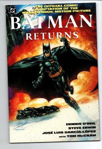 Batman Returns Official Movie Adaptation - Michael Keaton - Tim Burton -1992- NM 